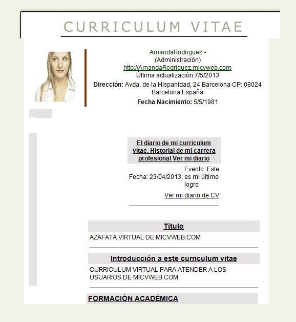 ModeloCurriculumcv11. GRATIS 20 MODELOS CURRICULUM VITAE EN WORD ...