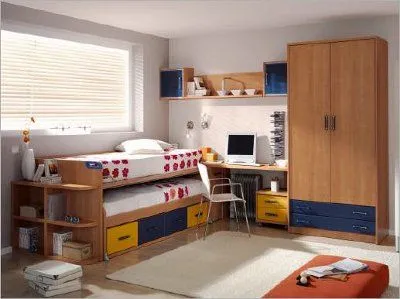 Modelos de cama nido para habitación de jóvenes y niños ...