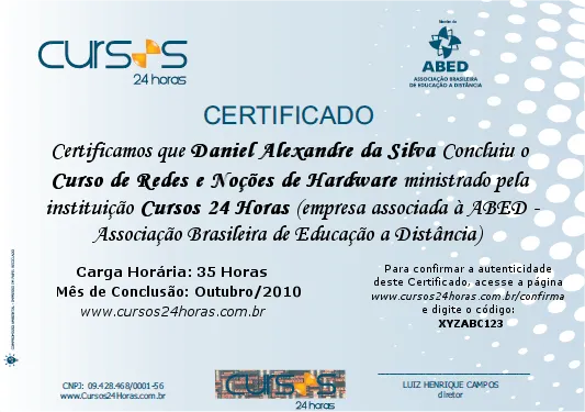 Modelos certificados de cursos - Imagui