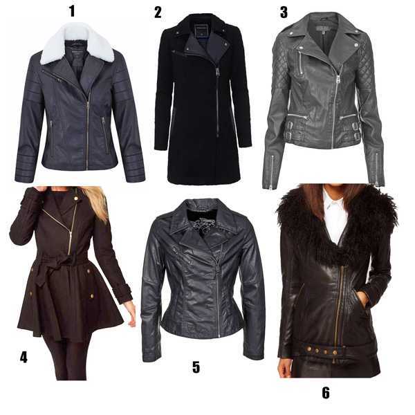 Tendencias de Abrigos de moda para invierno 2013: Abrigo Biker ...