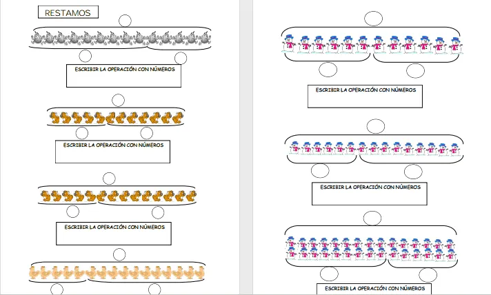 Modelos didácticos para primaria: Resta fácil y creación de ...