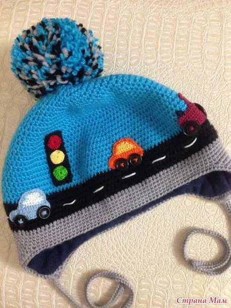 2 modelos de gorros divertidos tejidos al crochet | Crochet y Dos ...