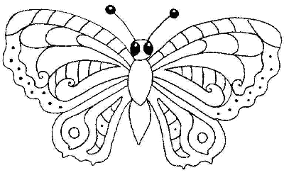 Modelos de mariposas para imprimir - Imagui