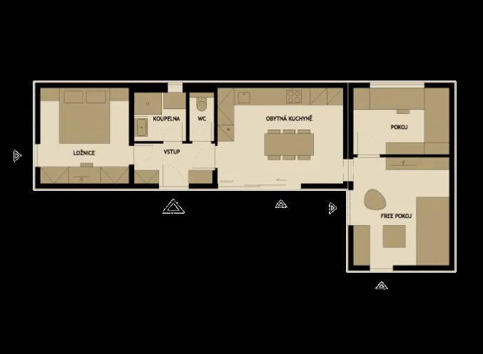 3 modelos de planos de casas pequeñas de madera | Construye Hogar