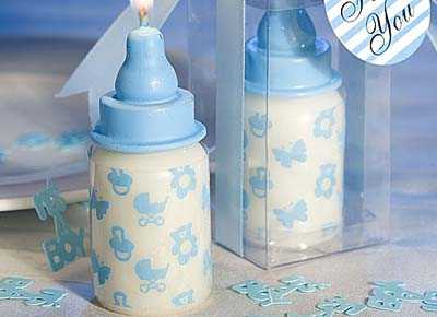 Modelos de recuerdos para un Baby Shower: Velas | Fiesta101