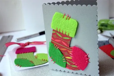 Más modelos de tarjetas de navidad hechas a mano > Decoracion ...