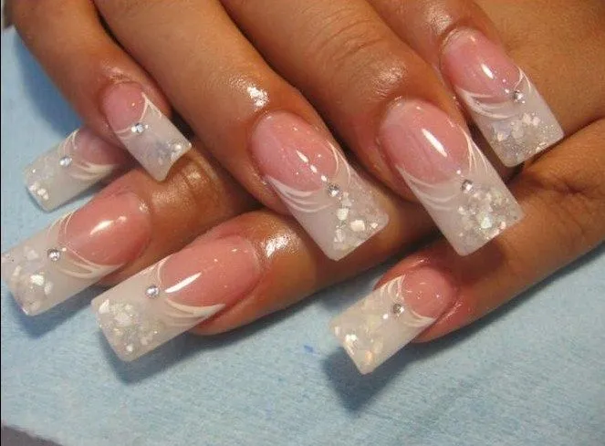 Uñas de acrilico para novias - Imagui