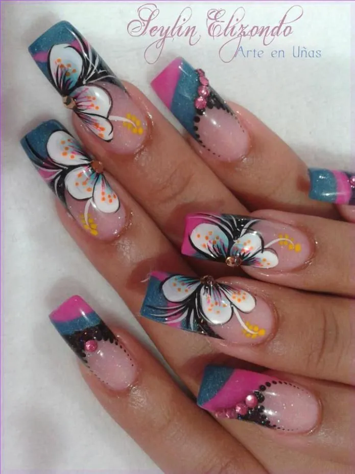 Modelos de uñas pintadas - Mas tatuajes en http://tattoo-tattoos ...