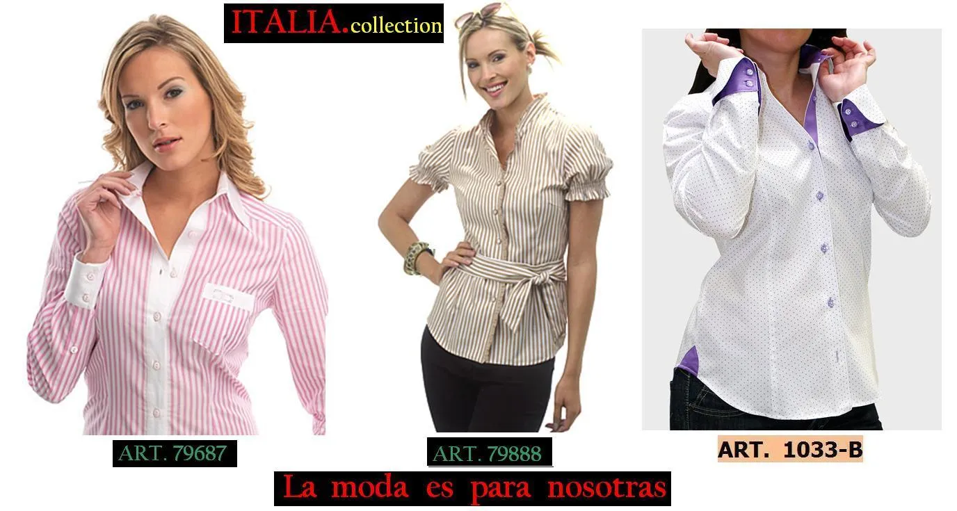 UNIFORMES PARA OFICINAS DAMAS - ITALIA.