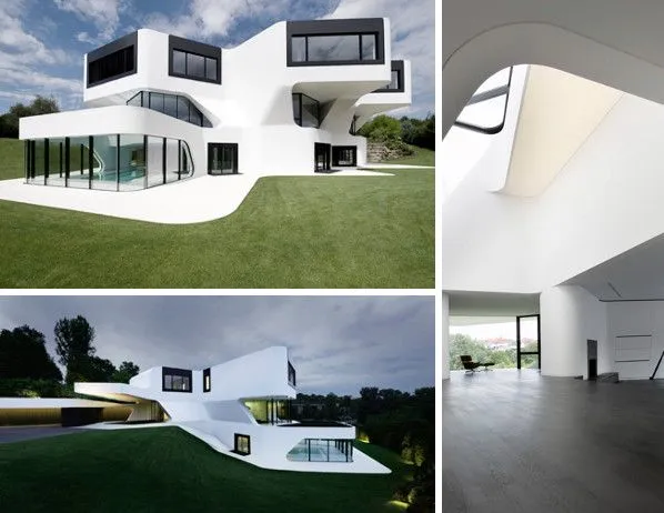 Modern Residential Architecture in Germany - Dupli.Casa futuristic ...