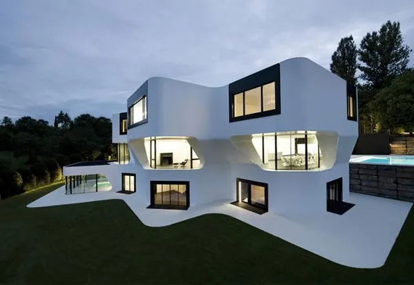 Modern Residential Architecture in Germany - Dupli.Casa futuristic ...