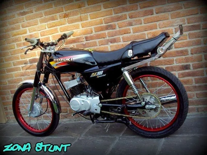 Modificando Cosas GTA: Suzuki ax 100 stunt