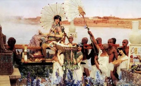 Moisés salvado de las aguas - Sir Lawrence Alma-Tadema - como ...