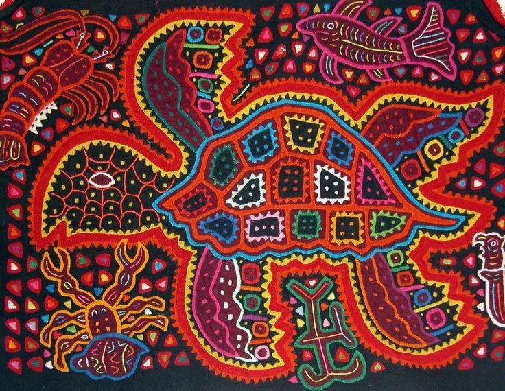 Molas on Pinterest | Indian People, Textiles and Turtles