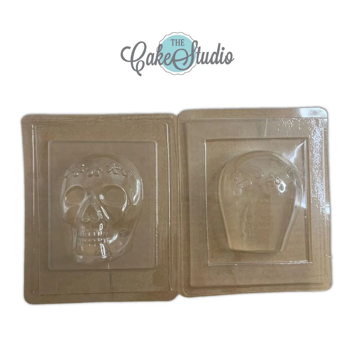 Molde Acetato Calavera Completa – Cake Studio Mty