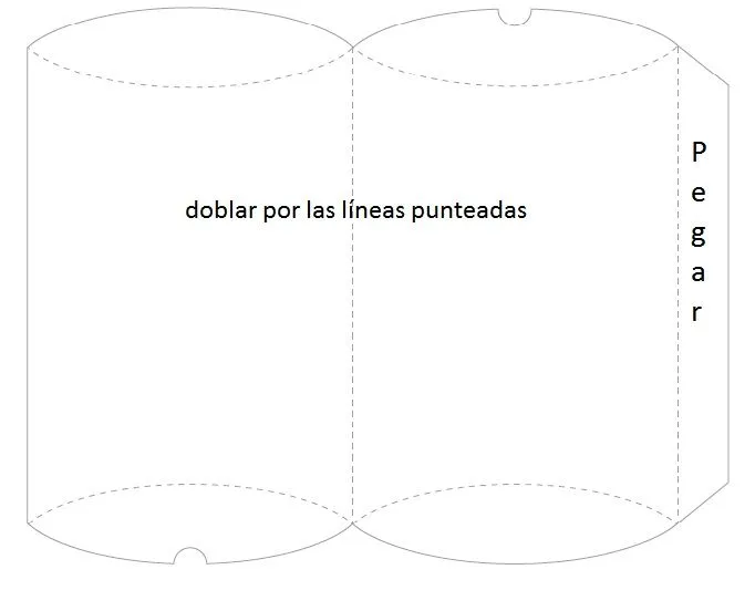 Molde caja de caramelo - Imagui