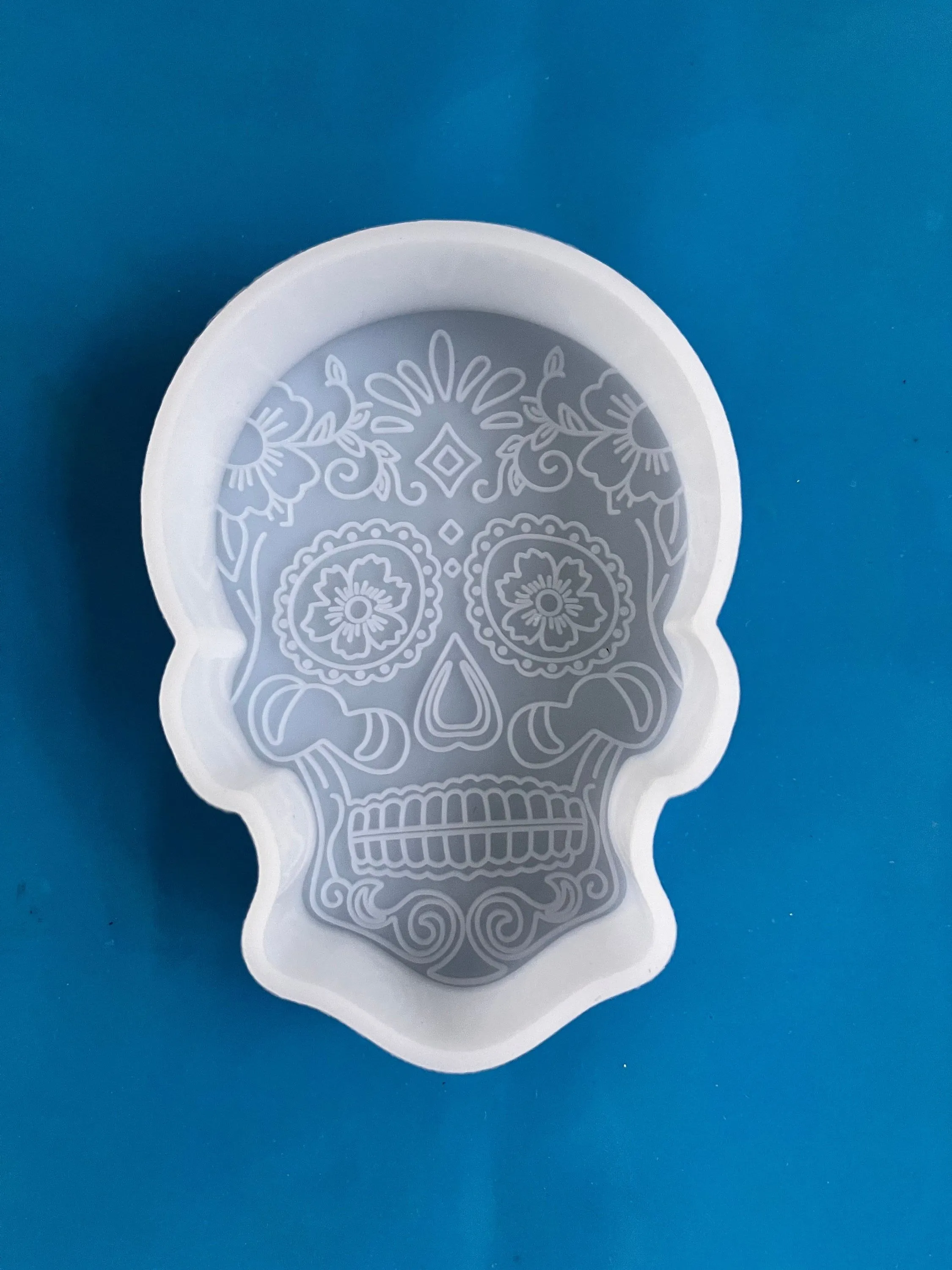 Molde de calavera de azúcar - Etsy México