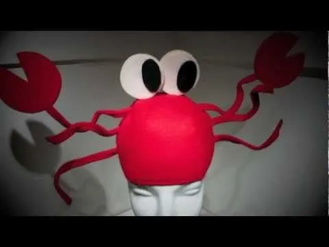 Molde de cangrejo en foami - Imagui