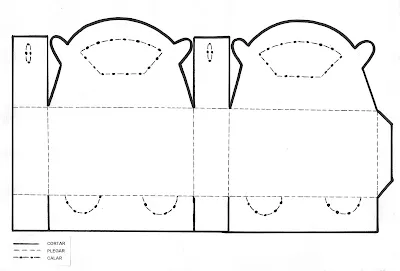 Moldes para hacer castillos de princesas - Imagui