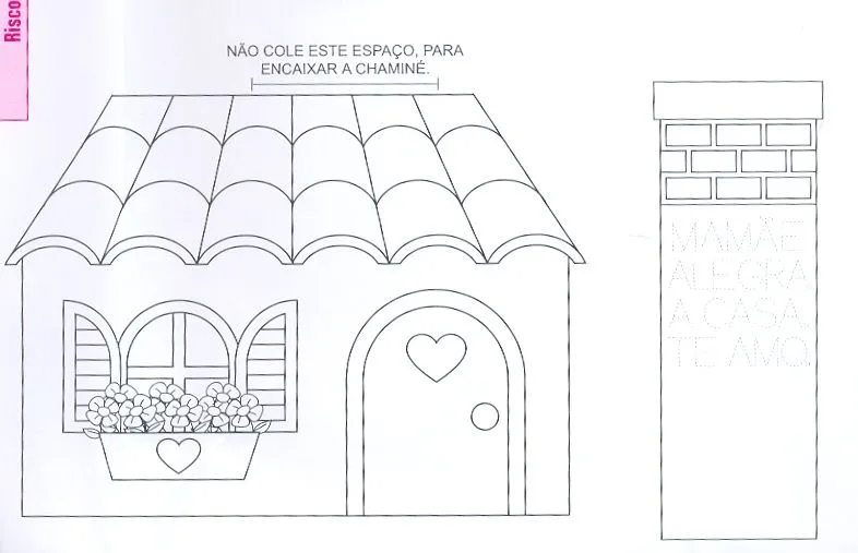 Moldes para imprimir de casas - Imagui