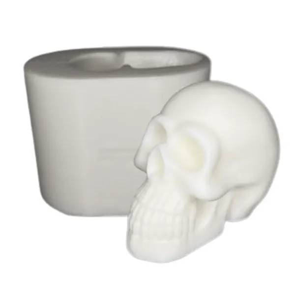 Molde Craneo Calavera 3D – Moldemanía