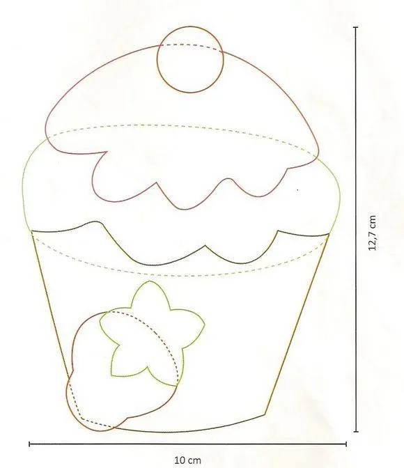 Cupcakes patchwork - Imagui