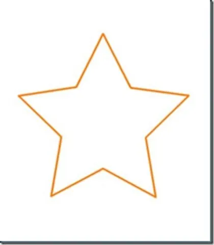 Molde estrella foami - Imagui