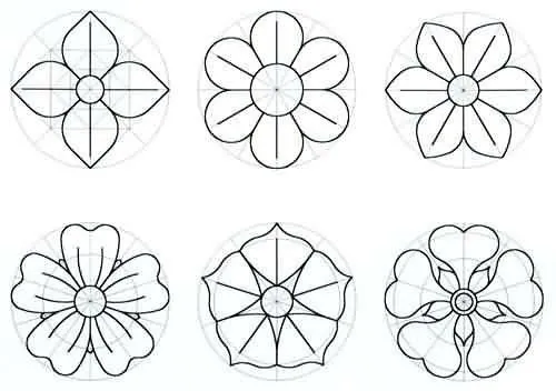 Pin Moldes de Flores photos on Pinterest