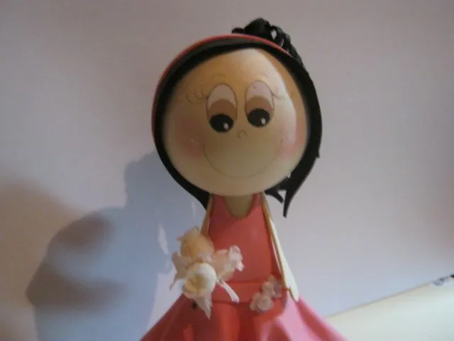 Molde de fofucha laura quinceañera - Imagui