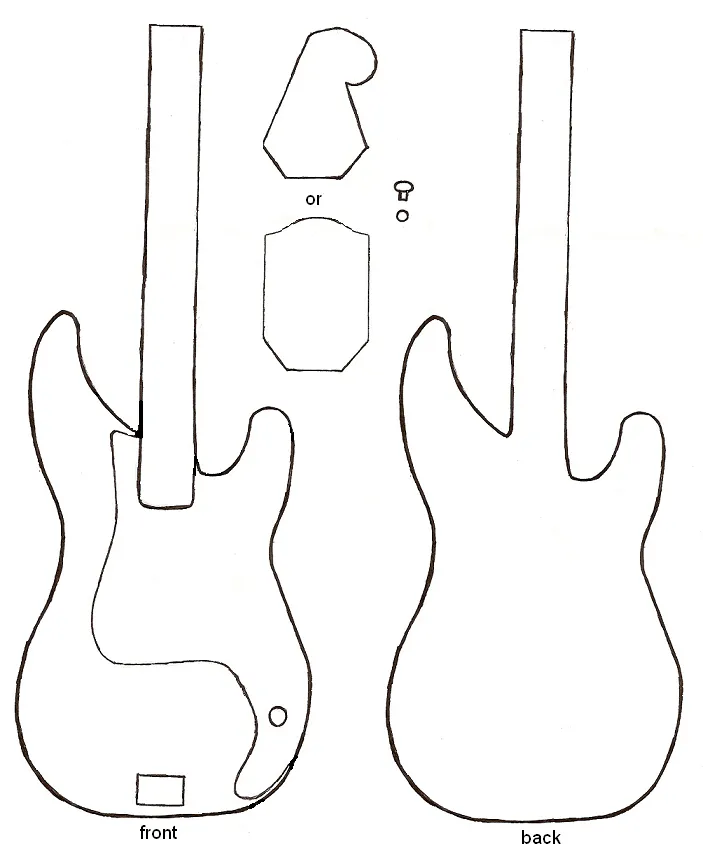 MOLDE DE GUITARRA