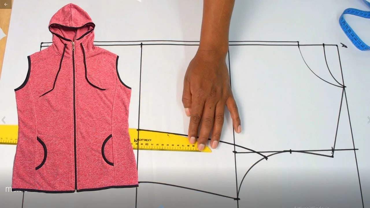 MOLDE PATRON DE CHALECO PARA DAMA MUY FACIL|Tips De Confección - YouTube