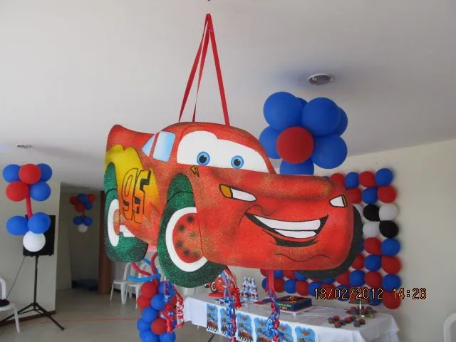 Molde para piñata cars - Imagui