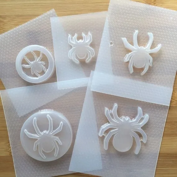 Molde de plástico de araña Molde de resina Moldes para - Etsy México