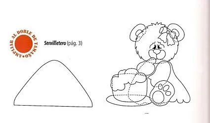 Servilleteros moldes - Imagui