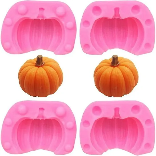 Molde de silicona de calabaza de Halloween Molde de pastel antiadherente de  calabaza de Halloween 4 JAMW Sencillez | Walmart en línea