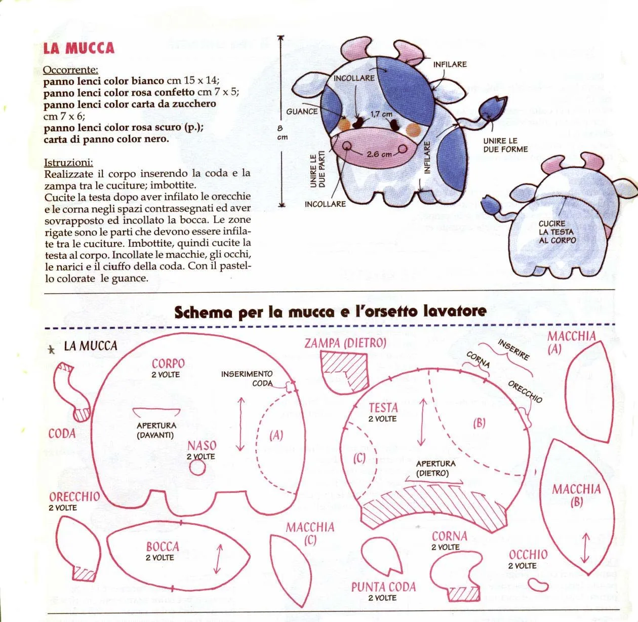 MOLDE de vaca con instrucciones