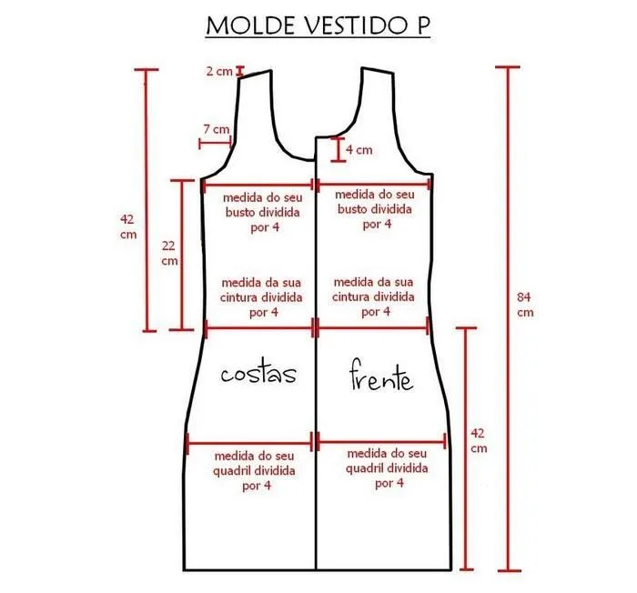 Molde vestido tubinho gratis - Imagui