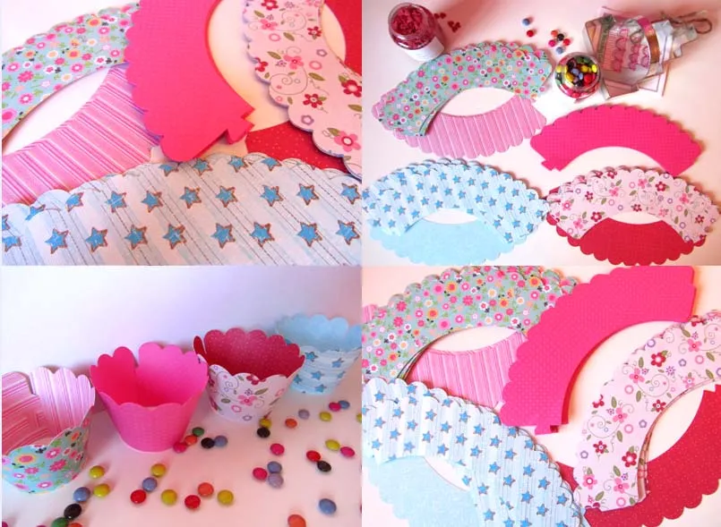 Molde wrappers para cupcakes para imprimir - Imagui