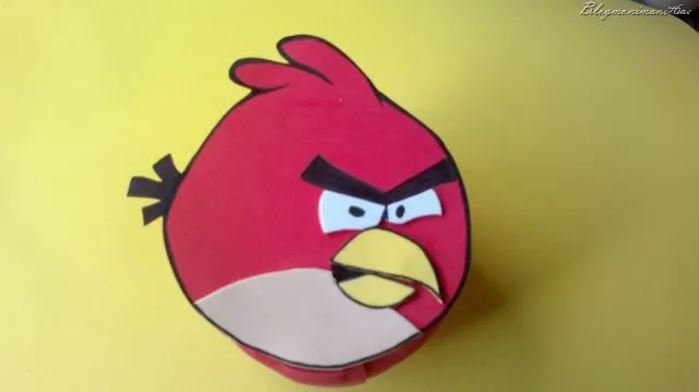 Cómo hacer Angry Birds en goma eva - Imagui