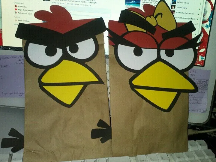 Moldes de angry birds para imprimir - Imagui