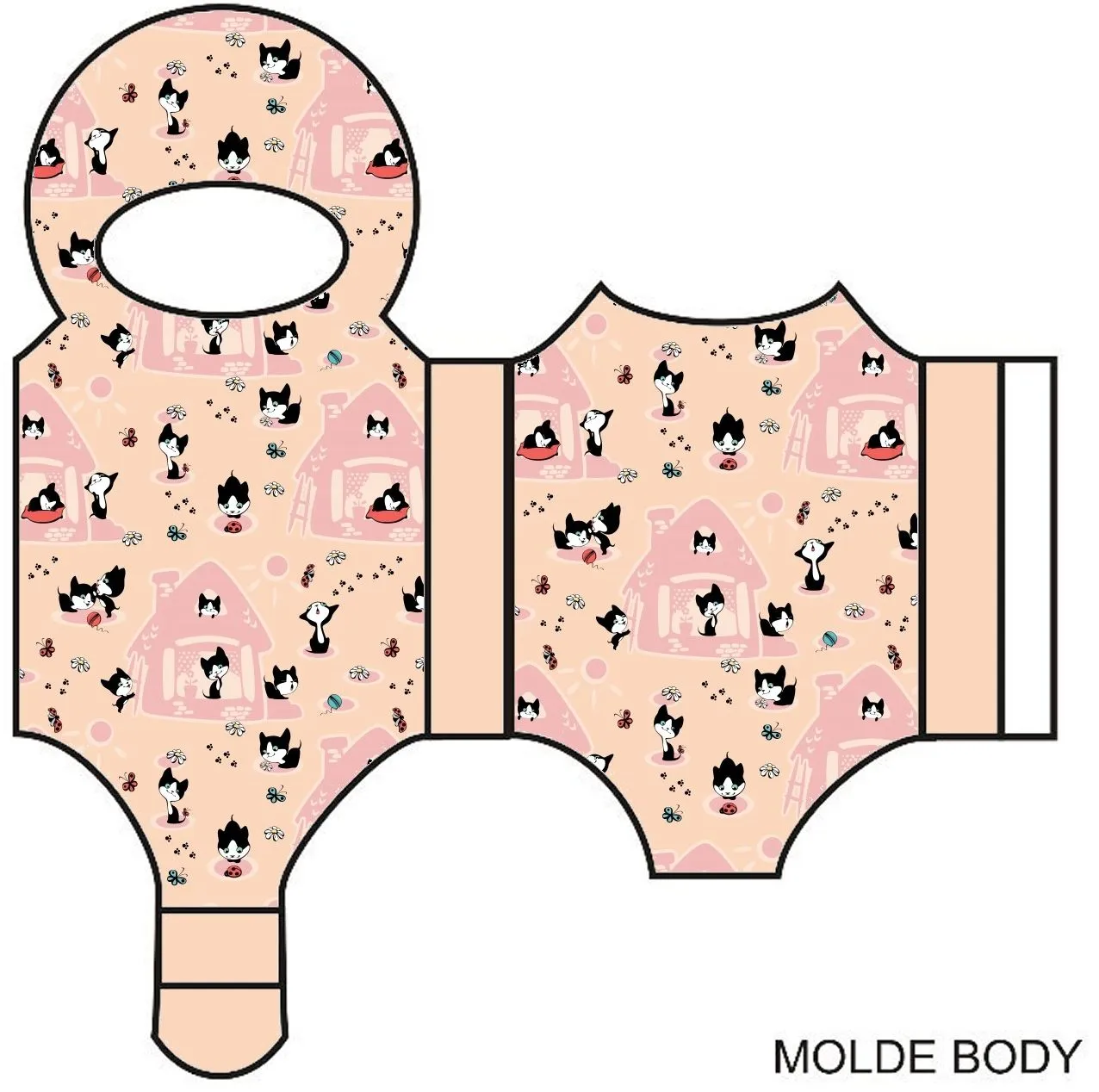 Moldes body para bebé gratis - Imagui