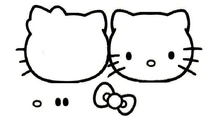 Molde Hello Kitty para imprimir - Imagui