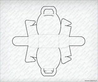 Moldes bolsas de papel para imprimir - Imagui