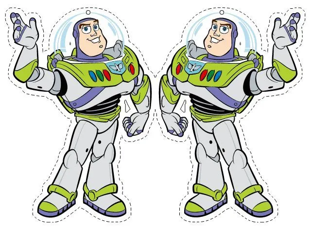 Moldes de Buzz Lightyear en foami - Imagui