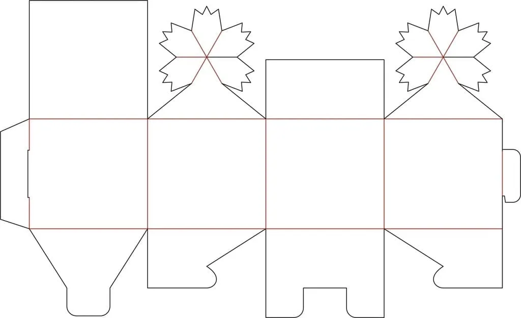 Moldes de cajas para imprimir PDF gratis, diseños originales y creativos