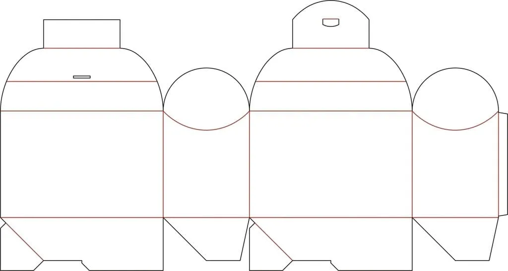 Moldes de cajas para imprimir PDF gratis, diseños originales y creativos