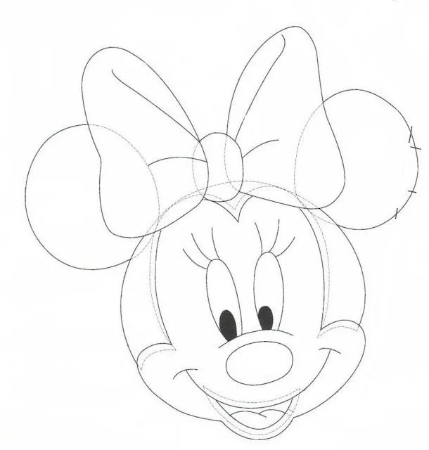 Cabeza de Minnie para decorar. Fiestas infantiles. - Ideas y material  gratis para fiestas y celebraciones Oh My Fiesta!