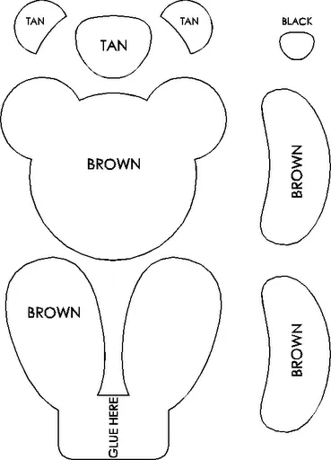 Moldes de caritas en foami - Imagui