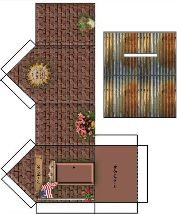 Moldes de casas para maquetas - Imagui