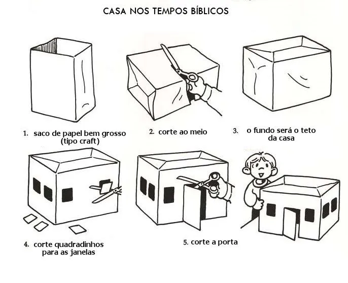 Moldes de casas - Imagui